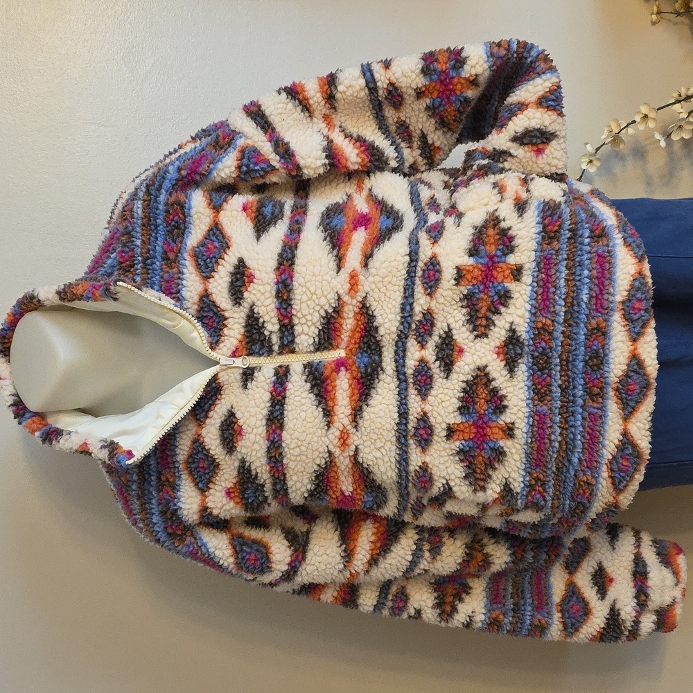 Altar'd State Pullover Sherpa Jacket - image 1